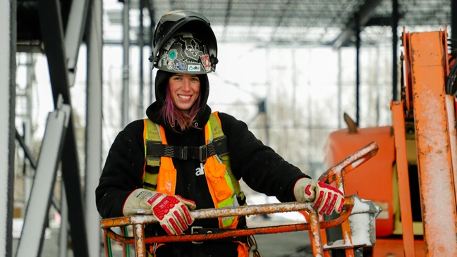 Les femmes en construction