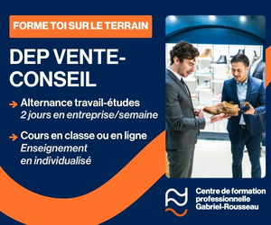 CFP Gabriel-Rousseau - Vente-conseil