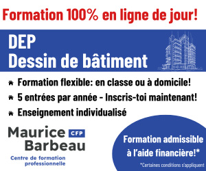 CFP Maurice-Barbeau - Dessin de bâtiment