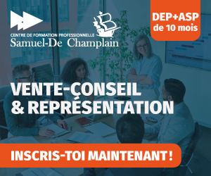 CFP Samuel-De Champlain - Vente-conseil