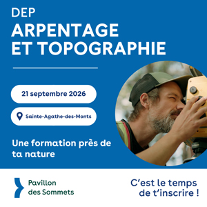 CSS des Laurentides - Arpentage et topographie