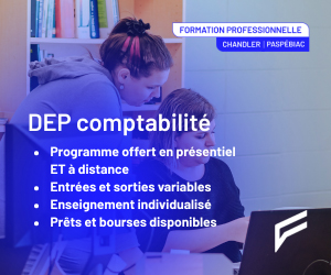 CFP Chandler/Paspébiac - Comptabilité