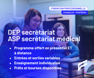 CFP Chandler/Paspébiac - Secrétariat