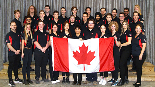 12 Québécois au Mondial des métiers