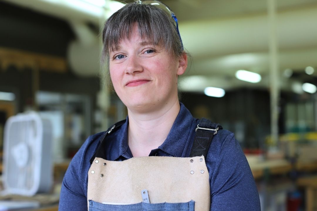 Une femme qui façonne son avenir