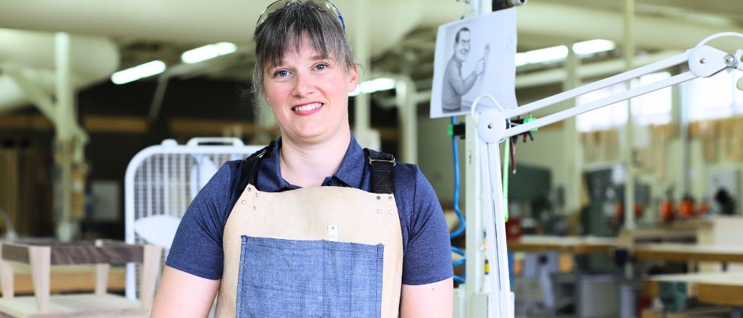 Stéphanie Primard: ébéniste dans un monde d’hommes 