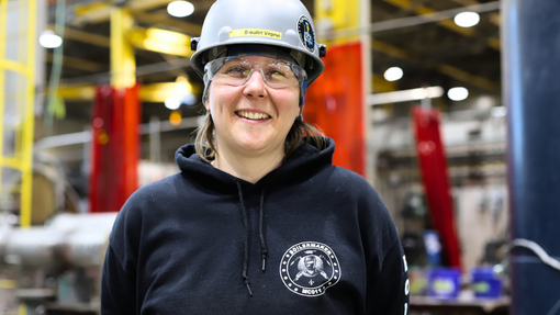 Virginie Breuillot: une passion pour la chaudronnerie 
