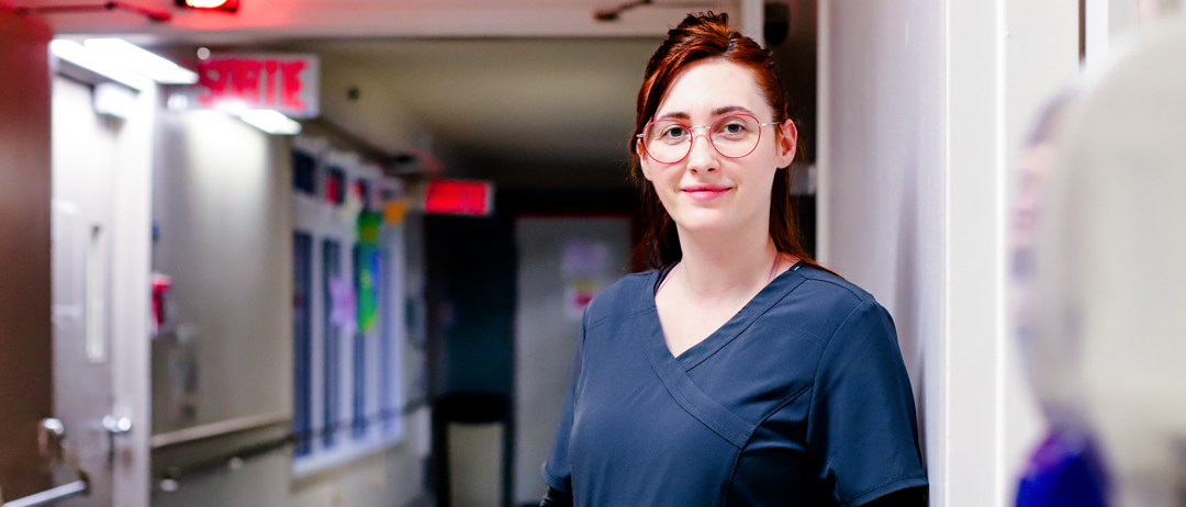 Fleur Lemoine, infirmière auxiliaire de cœur