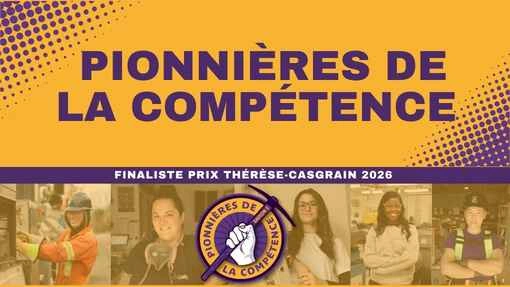 Compétences Québec finaliste du Prix Égalité Thérèse-Casgrain dans la catégorie Allié