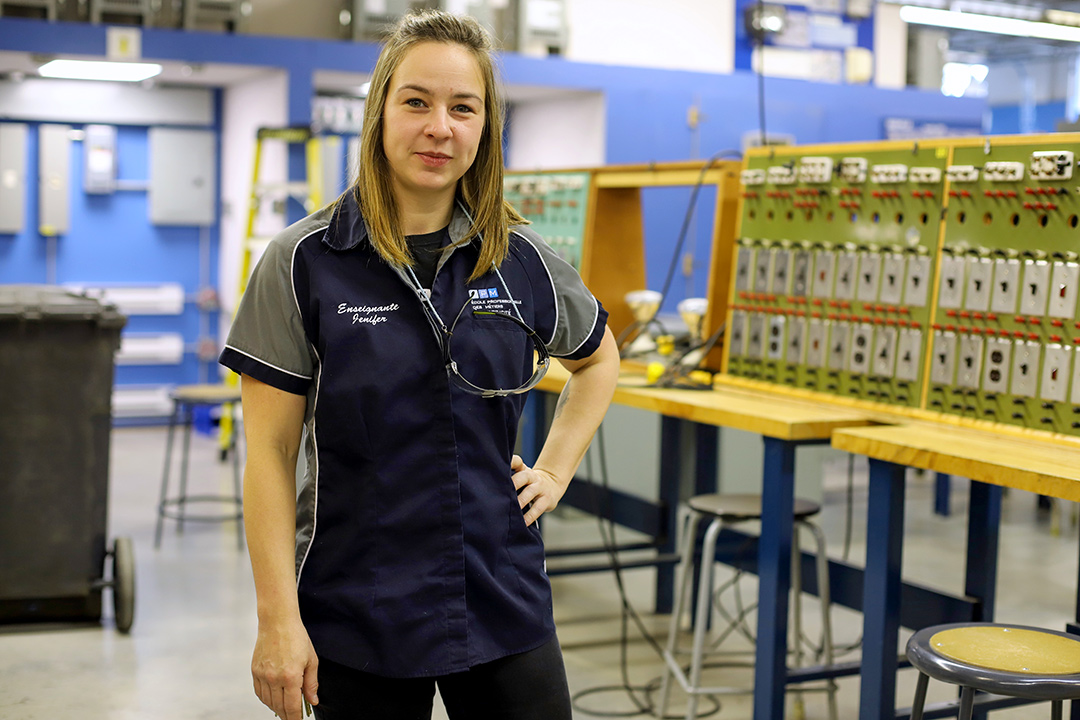 Passionnée de l’électricité