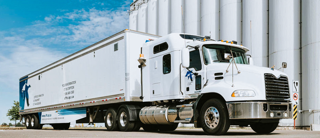 Katie Tremblay, camionneuse à 50 ans