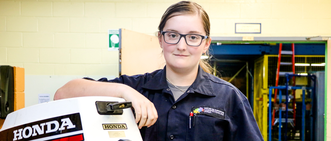 Megane Guindon, la fierté du métier