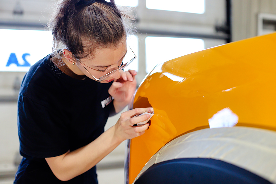 Le travail en carrosserie