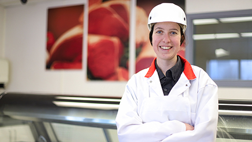 Mireille Pouliot, valoriser le métier de bouchère